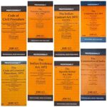 Combo Sale of 8 bare acts for ALL INDIA BAR aspirants WITH SHORT NOTES CPC,CrPC,Constitution,Transfer of Property,Specific Relief Act,Contract Act,Limitation Act,Evidence act