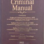 Universal Criminal Manual (Big Size) – 2022 Edition