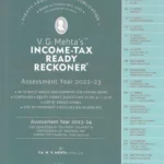 VG Mehta Income Tax Ready Reckoner by NV Mehta – Assessment Year 2022-2023