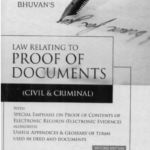 Sweet & Soft’s Proof of Documents (Civil & Criminal) by Bhuvan – 2nd Edition 2022