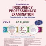 Commercial Padhuka Handbook for Insolvency Professional’s Examination by G Sekhar – 6th Edition 2022