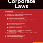 Taxmann Corporate Laws (Set of 2 volumes) – (As amended by the Companies (Amendment) Act 2020 & Tribunal Reforms Act 2021) – 46th Edition June 2022