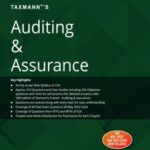 Taxmann Auditing & Assurance (CA-Intermediate) – (New Syllabus) by Pankaj Garg for Nov 2022 Exams – 10th Edition June 2022