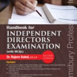 Bloomsbury Handbook for Independent Directors Examination with MCQ’s by Dr Rajeev Babel – 2nd Edition 2022