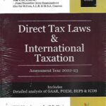 Snow White Direct Tax Laws & International Taxation by TN Manoharan for May 2022
