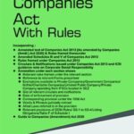 Taxmann’s Companies Act with Rules (Paperback Pocket Edition) – 35th Edition July 2021
