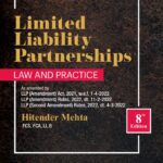 Commercial Limited Liability Partnerships – Law and Practice By Hitender Mehta – 8th Edition April 2022