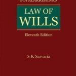 Lexis Nexis Law of Wills by Gopalakrishnan – 11th Edition 2022