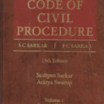 Lexis Nexis Code of Civil Procedure (2 Volumes) by Sarkar – 13th Edition 2022