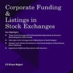 Taxmann’s Cracker – Corporate Funding & Listings in Stock Exchanges by Divya Bajpai for Dec 2021