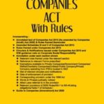 Taxmann Companies Act with Rules (Hardbound Pocket Edition) – 38th Edition 2022