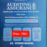 Bestword Auditing and Assurance CA (Intermediate) – (New Syllabus) by CA Surbhi Bansal for Nov 2022 Exam – 29th Edition June 2022