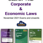 Taxmann's Combo for CA Final | New Syllabus | Nov. 2021 Exams – Paper 4 | Corporate & Economic Laws | Textbook, CRACKER & MCQs | Set of 3 Books By Pankaj Garg