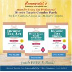 Commercial ESSENTIALS COMBO | Direct Tax Laws | Income Tax Act, Income Tax Rules & Direct Taxes Ready Reckoner | Set of 3 Books