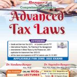 Aadhya Prakashan CS Professional Advanced Tax Laws and Practice Old and New Syllabus By Yogendra Bangar and Vandana Bangar Applicable For June 2022 Exam