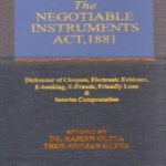 Vinod Publication’s Commentary on The Negotiable Instruments Act, 1881 by S.P. Tyagi – Edition 2022