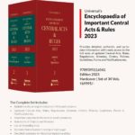 Encyclopaedia of Important Central Acts & Rules (34 Volumes) by Universal – Edition 2023